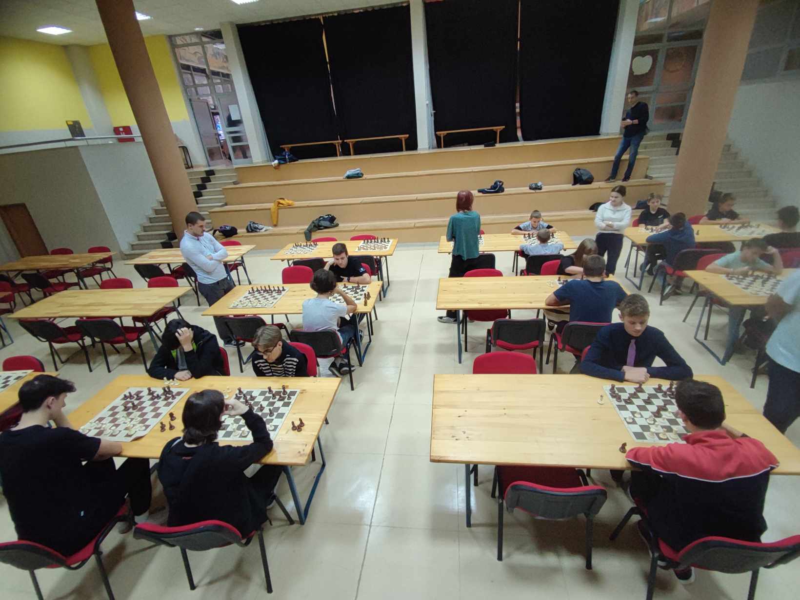 Šahovski klub „Čelik“ Zenica 30.10.2023. godine održao dva pojedinačna prvenstva u KŠC „Sveti Pavao“ za školsku 2023/24 godinu