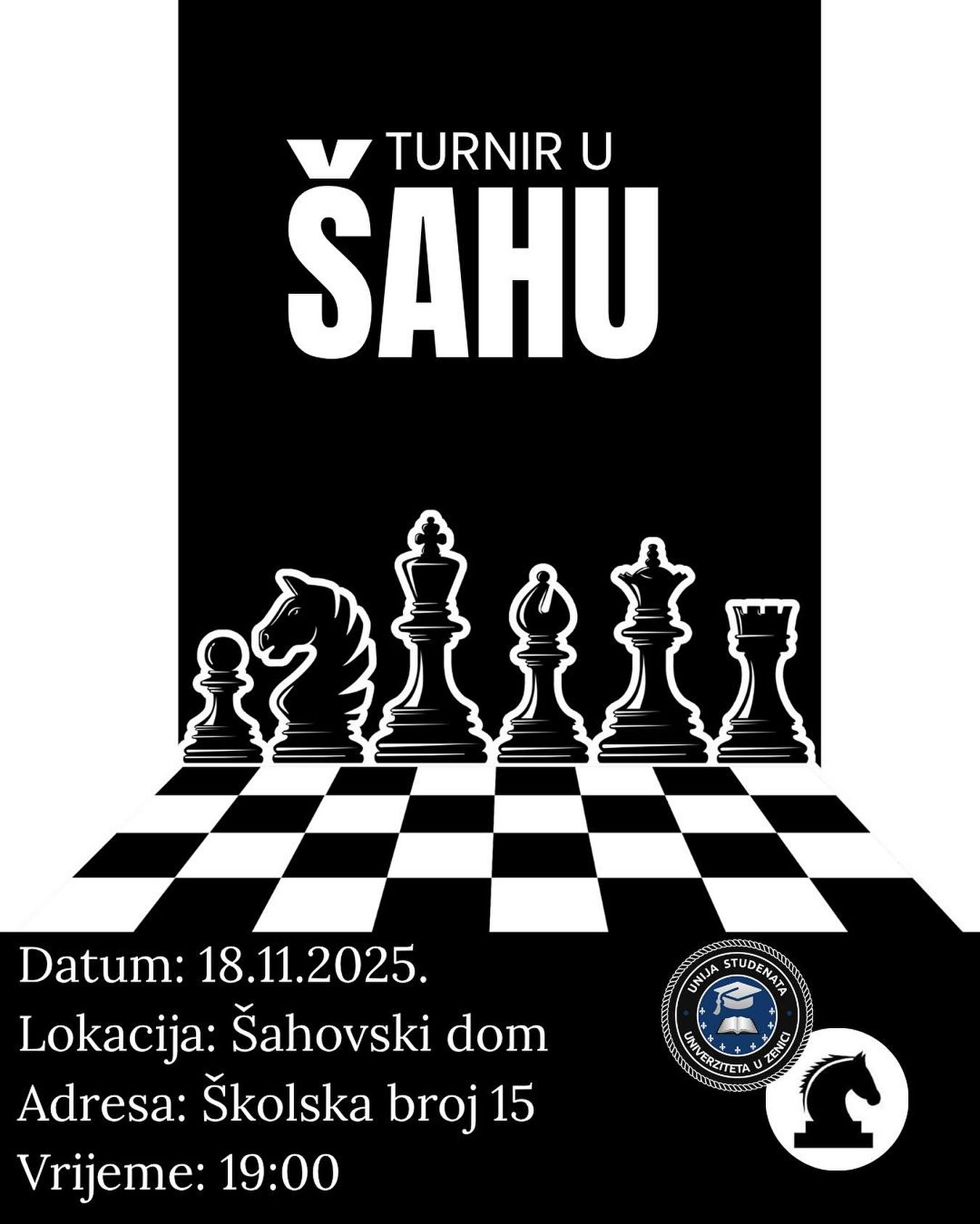 NAJAVA: Pojedinačno prvenstvo Univerziteta u Zenici za 2025. godinu