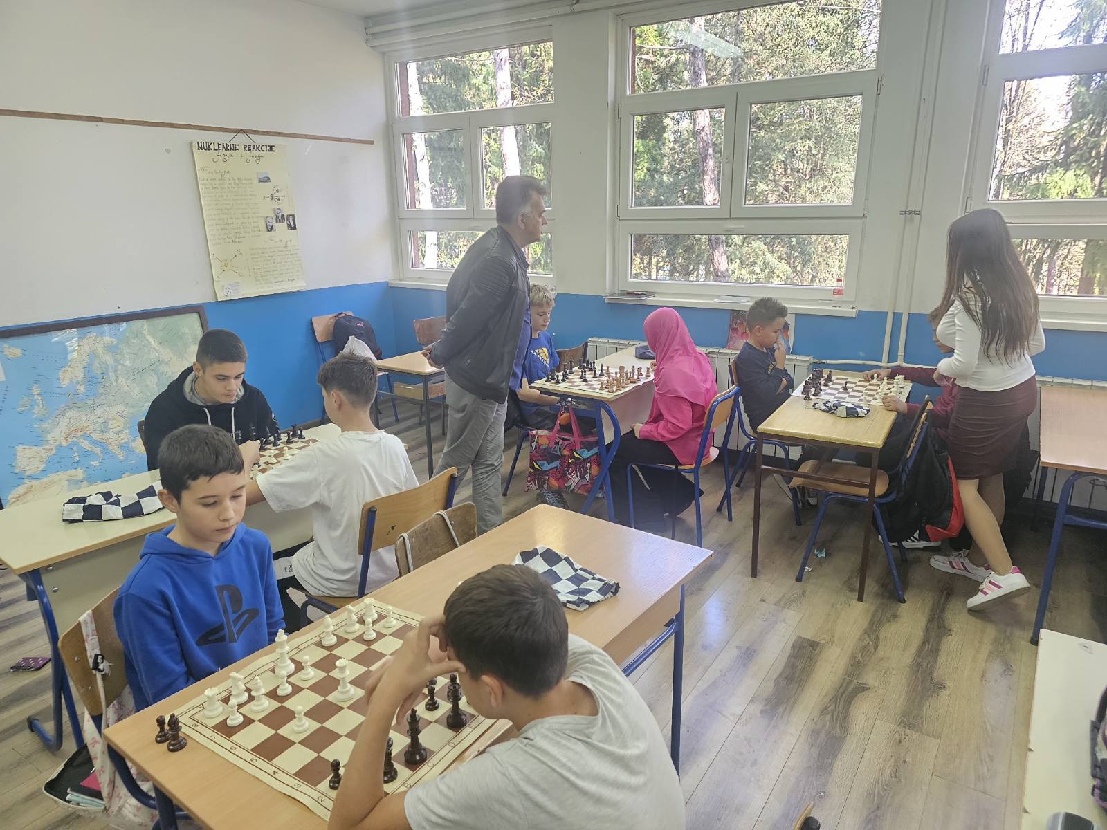 Ahmed Sarajlić pobjednik školskog prvenstva u šahu u OŠ „Enver Čolaković“ Zenica