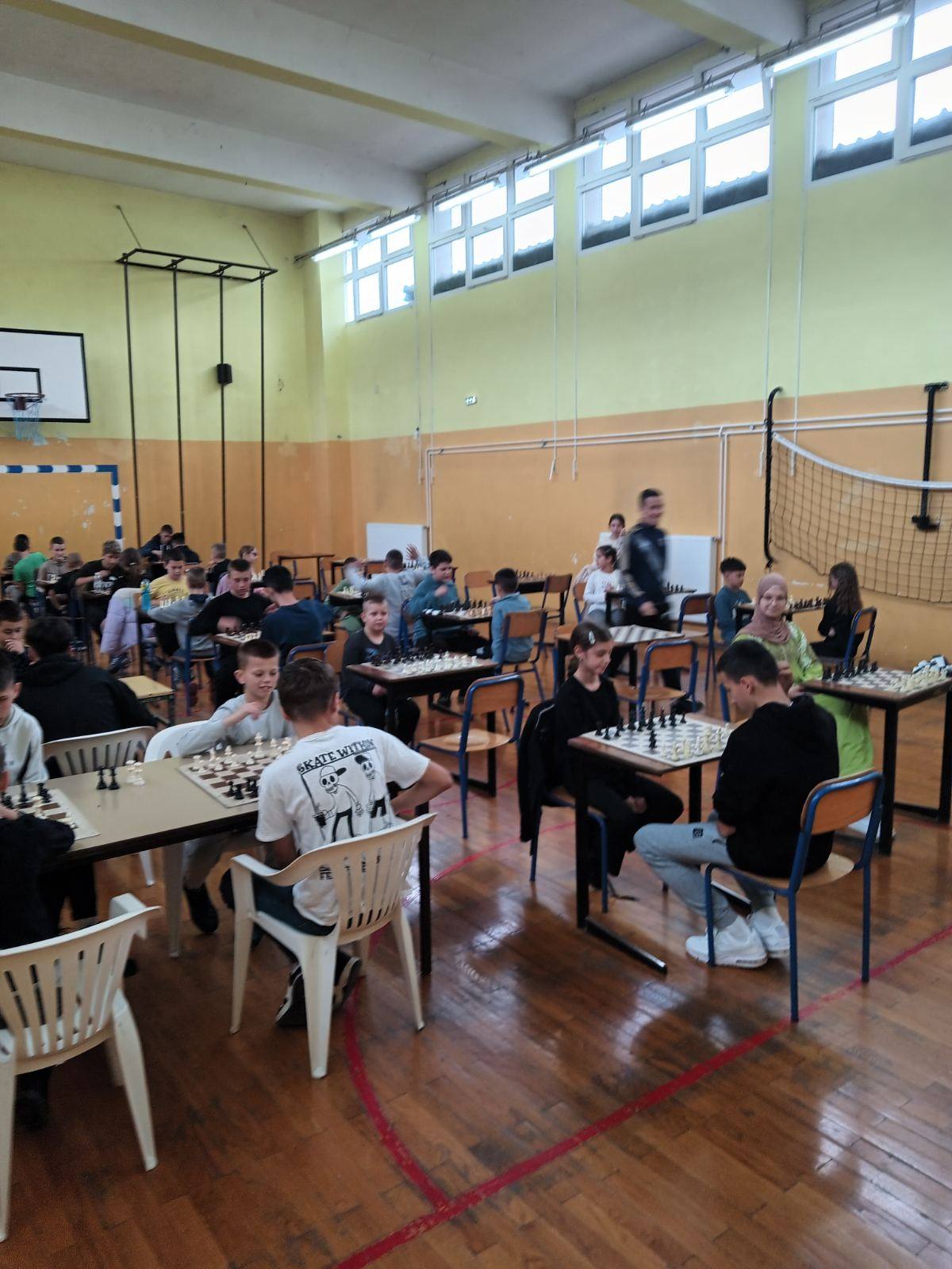 ŠK “Čelik” Zenica održao pojedinačno prvenstvo JU OŠ “Hasan Kikić” škole u šahu za školsku 2025/26 godinu