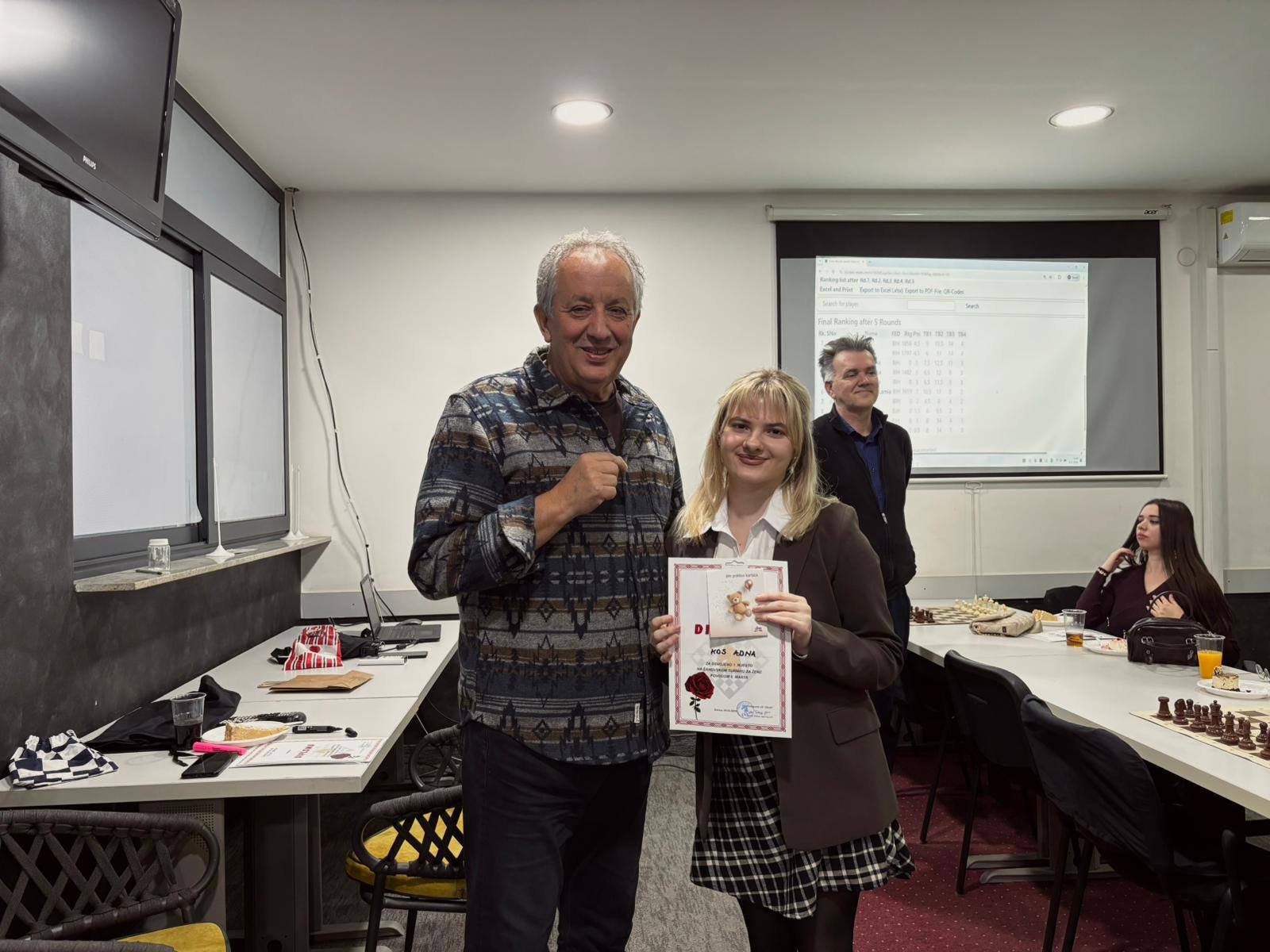 Održan Osmomartovski šahovski turnir